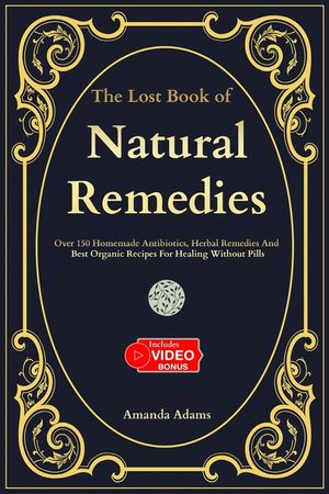 The Lost Book Of Natural Remedies: Over 150 Homemade Antibiotics, Herbal Remedies, and Best Organic Recipes For Healing Without Pills Inspired By Barb image number 0