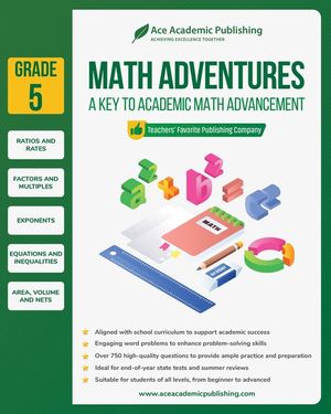 Math Adventures - Grade 5: A Key to Academic Math Advancement image number 0
