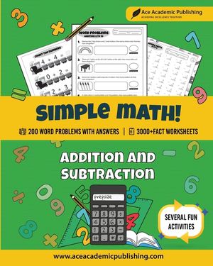 Simple Math: Addition and Subtraction Workbook image number 0