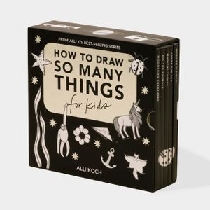 So Many Things: A Box Set of 5 How-To-Draw Books for Kids image number 0