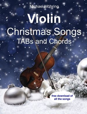 Violin Christmas Songs: TABs and Chords image number 0