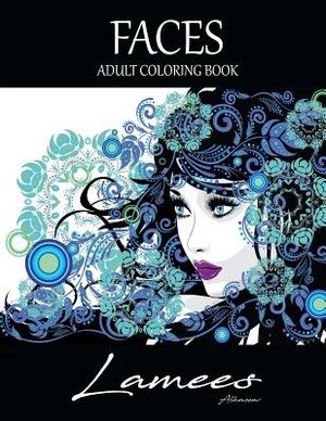 Faces Adult Coloring Book: Adult Coloring Book image number 0