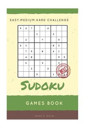 Sudoku Games Book: Easy, Medium, Hard Handheld Puzzle, Large Print, 1 Game per Page, All Age, Adults image number 0