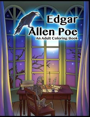 Edgar Allen Poe - An Adult Coloring Book image number 0