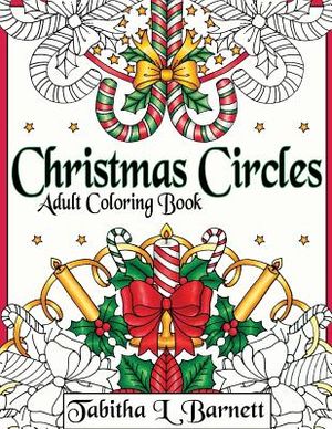 Christmas Circles: Adult Mandala Christmas Coloring Book image number 0