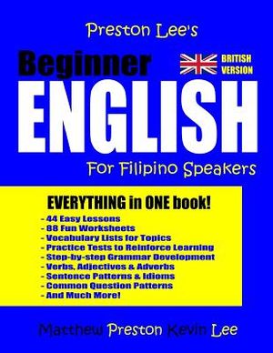 Preston Lee's Beginner English For Filipino Speakers (British Version) image number 0