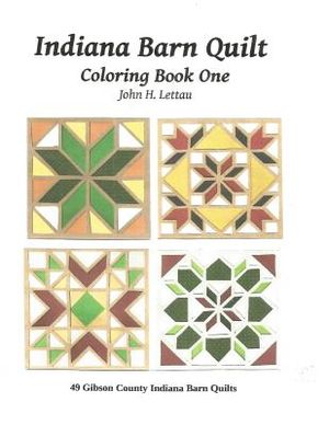 Indiana Barn Quilt Coloring Book One image number 0