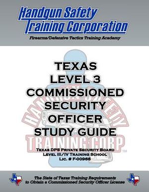 Texas Level 3 Commissioned Security Officer Study Guide image number 0