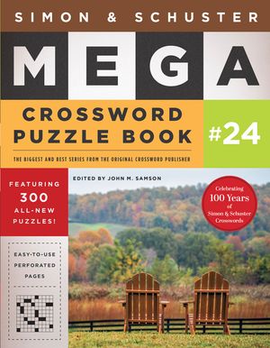 Simon & Schuster Mega Crossword Puzzle Book #24 image number 0