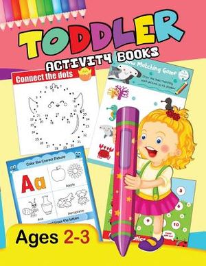 Toddler Activity Books: Preschool Activity Ages 2-3 Fun Early Learning Workbook image number 0