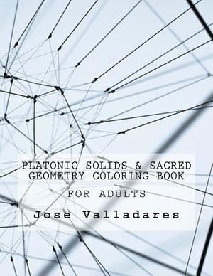 Platonic Solids & Sacred Geometry Coloring Book for Adults image number 0
