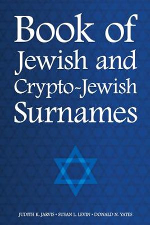 Book of Jewish and Crypto-Jewish Surnames image number 0