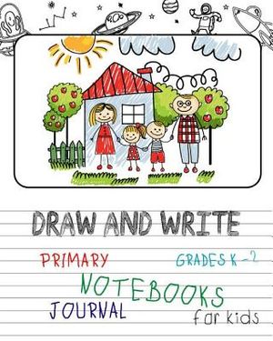 Primary Journal Notebooks Draw And Write Journal for Kids Grades K-2: Boxes Blank Draw and Write Book, Sketchbook for Kids Boys Girls, Childrens Story image number 0