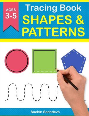 Tracing Book of Shapes & Patterns: Workbook for preschoolers image number 0