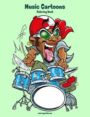 Music Cartoons Coloring Book 1 image number 0