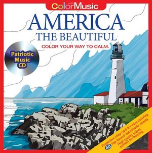 America the Beautiful: Color Your Way to Calm [With Relaxation Music CD Included for Stress Relief] image number 0