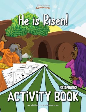 He is Risen! Activity Book image number 0