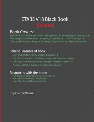 ETABS V18 Black Book (Colored) image number 0