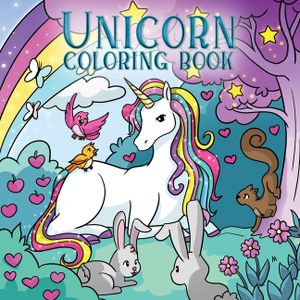Unicorn Coloring Book: For Kids Ages 4-8 image number 0
