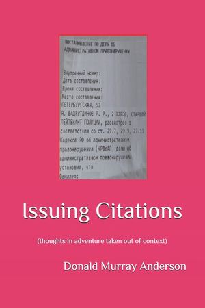 Issuing Citations: (thoughts in adventure taken out of context) image number 0