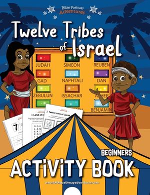 Twelve Tribes of Israel Activity Book for Beginners image number 0