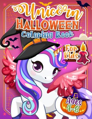 Unicorn Coloring - Halloween Edition image number 0
