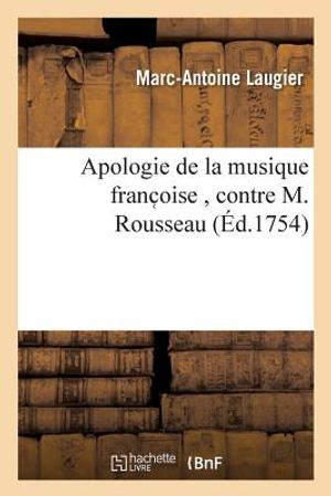 Apologie de la Musique Franc Oise, Contre M. Rousseau image number 0