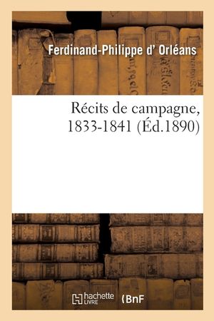 R&eacute;cits de Campagne, 1833-1841 image number 0