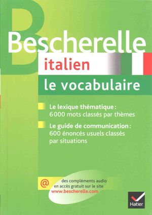 Bescherelle Italien Le Vocabulaire image number 0
