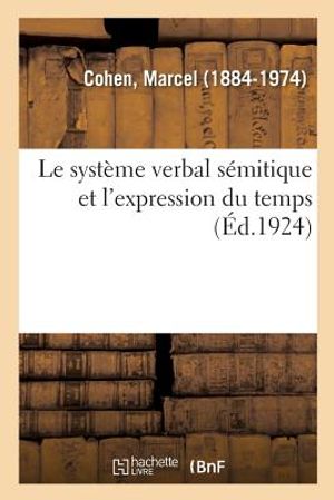 Le syst&egrave;me verbal s&eacute;mitique et l'expression du temps image number 0