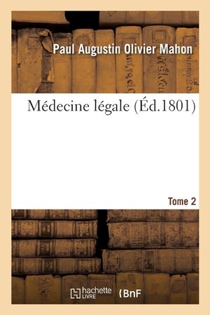 Medecine Legale. Tome 2 image number 0