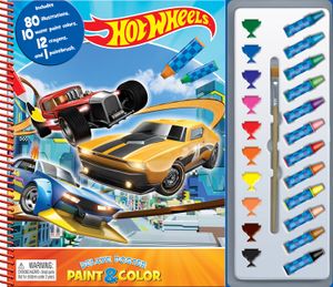Mattel Hot Wheels (New) Deluxe Poster Paint & Color image number 0