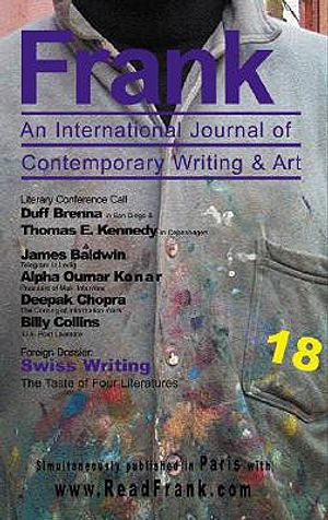 Frank 18(swiss Writing): An International Journal of Contemporary Writing image number 0