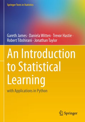 An Introduction to Statistical Learning: With Applications in Python image number 0