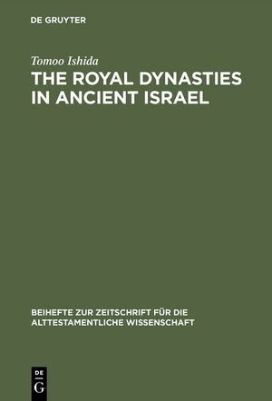 The Royal Dynasties in Ancient Israel image number 0