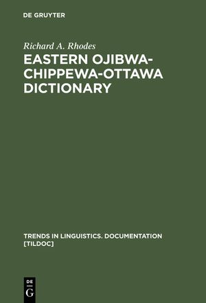 Eastern Ojibwa-Chippewa-Ottawa Dictionary image number 0
