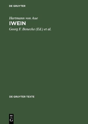 Iwein: Text Und Bersetzung image number 0