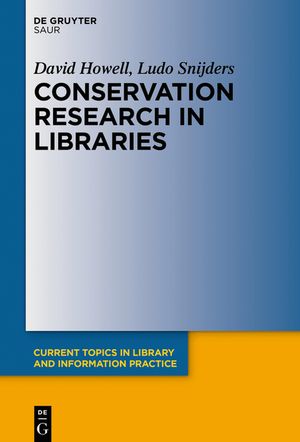Conservation Research in Libraries image number 0
