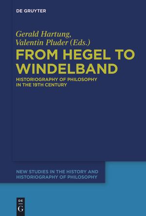 From Hegel to Windelband image number 0