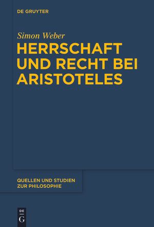 Herrschaft und Recht bei Aristoteles image number 0