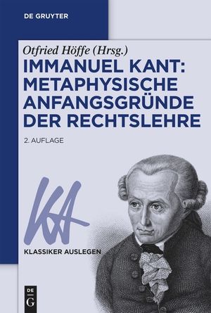 Immanuel Kant: Metaphysische Anfangsgr&uuml;nde Der Rechtslehre image number 0