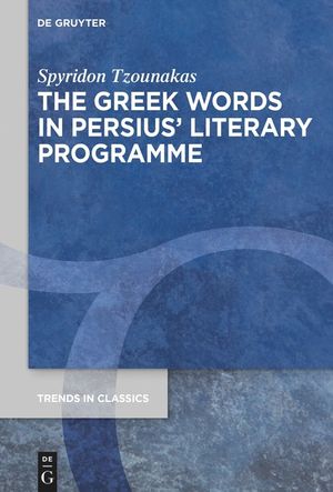 The Greek Words in Persius' Literary Programme image number 0