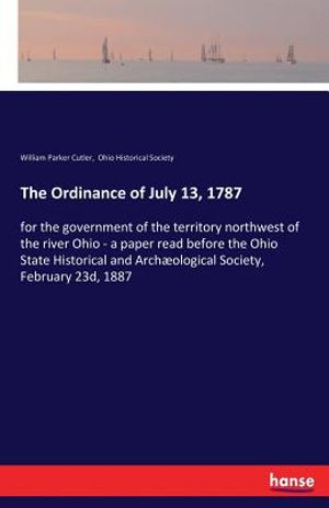 The Ordinance of July 13, 1787 image number 0