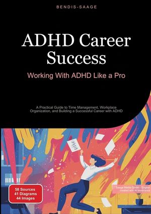 ADHD Career Success: Working With ADHD Like a Pro: A Practical Guide to Time Management, Workplace Organization, and Building a Successful Career with image number 0