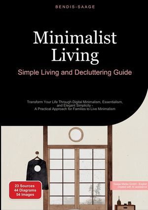 Minimalist Living: Simple Living and Decluttering Guide: Transform Your Life Through Digital Minimalism, Essentialism, and Elegant Simplicity - A Prac image number 0
