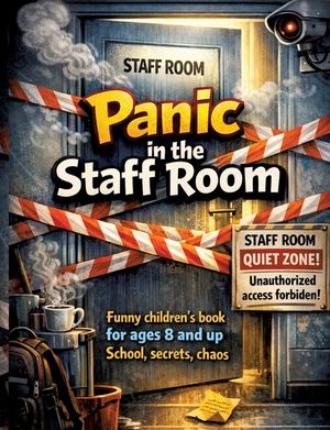 Panic in the staff room: Funny children's book for ages 8 and up School, secrets, chaos image number 0