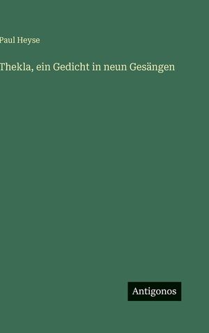 Thekla, ein Gedicht in neun Ges&auml;ngen image number 0