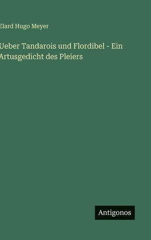 Ueber Tandarois und Flordibel - Ein Artusgedicht des Pleiers image number 0