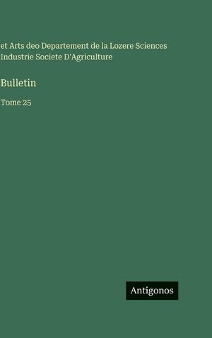 Bulletin: Tome 25 image number 0