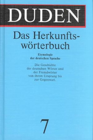 Duden Etymologie: Herkunftsworterbuch Der Deutschen Sprache image number 0